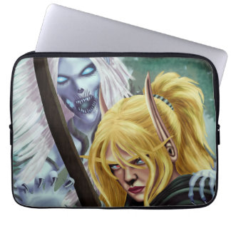 De geest en het lichaam laptop sleeve