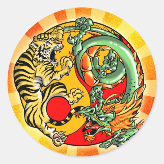 De geest en het Lichaam zijn Één Ronde Sticker (Voorkant)