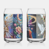 De Geest geeft leven. (2 Korintiërs 3:6) Blikvorm Glas (Links)