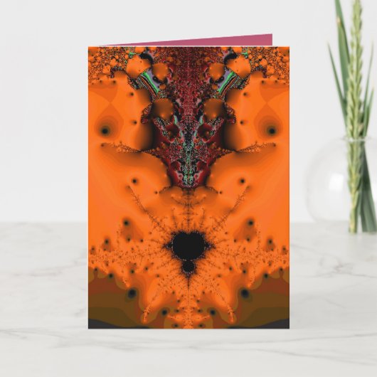 De Geest Halloween van het voodoo Kaart (Voorkant)