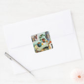 De Geest in het Huis Stopt Vierkante Sticker (Envelop)