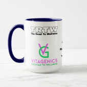 De geest is Alles. Vitagenische Mok (Links)