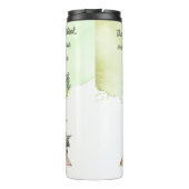 De geest is alles wat Waterverf reismodebok is Thermosbeker (Achterkant)