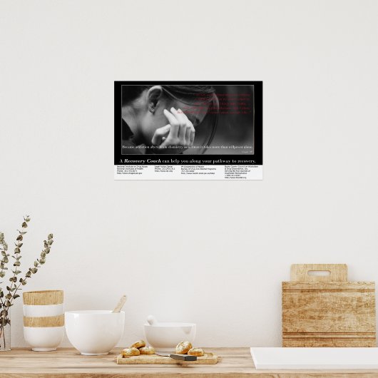 De geest is het Poster van de Willing (Keuken)