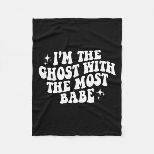 De geest met de meest grappige Halloween horror Fleece Deken