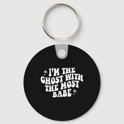 De geest met de meest grappige Halloween horror Sleutelhanger (Voorkant)