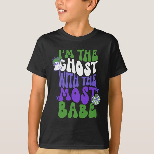 De geest met de meeste babes appels t-shirt (Voorkant)