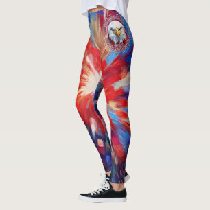 De Geest Van 1776, 2026 Amerika’s Rode Adelaar Vuu Leggings