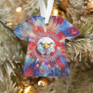 De Geest Van 1776, 2026 Amerika's Rode Adelaar Vuu Ornament