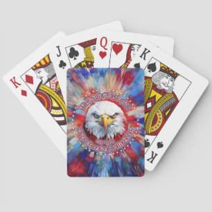 De Geest Van 1776, 2026 Amerika's Rode Adelaar Vuu Pokerkaarten