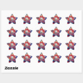 De Geest Van 1776, 2026 Amerika's Rode Adelaar Vuu Ster Sticker (Vel)