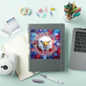 De Geest Van 1776, 2026 Amerika's Rode Adelaar Vuu Sticker (iPad Cover)