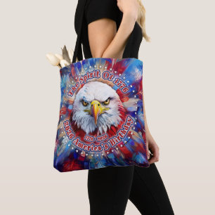 De Geest Van 1776, 2026 Amerika's Rode Adelaar Vuu Tote Bag