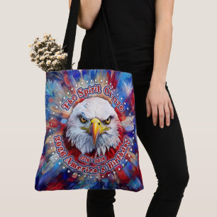 De Geest Van 1776, 2026 Amerika's Rode Adelaar Vuu Tote Bag