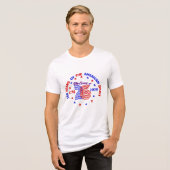 DE GEEST VAN 26: 250 JAAR AMERIKAANSE GEEST Tri-Blend SHIRT (Voorkant volledig)