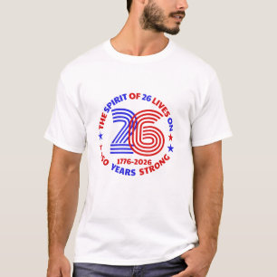 DE GEEST VAN 26-250 JAAR STERK T-SHIRT