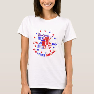 DE GEEST VAN 26-250 JAAR STERK T-SHIRT
