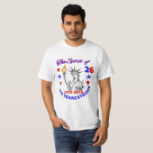 DE GEEST VAN 26: 250 JAAR STERK T-SHIRT (Voorkant volledig)
