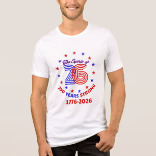 DE GEEST VAN 26: 250 JAAR STERK Tri-Blend SHIRT