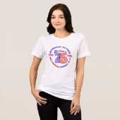 DE GEEST VAN 26 - 250 JAAR VIEREN Tri-Blend SHIRT (Voorkant volledig)