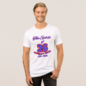 DE GEEST VAN 26: AMERIKA'S 250TH Tri-Blend SHIRT (Voorkant volledig)