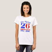 DE GEEST VAN 26: DE REIS NAAR 250 T-SHIRT (Voorkant volledig)