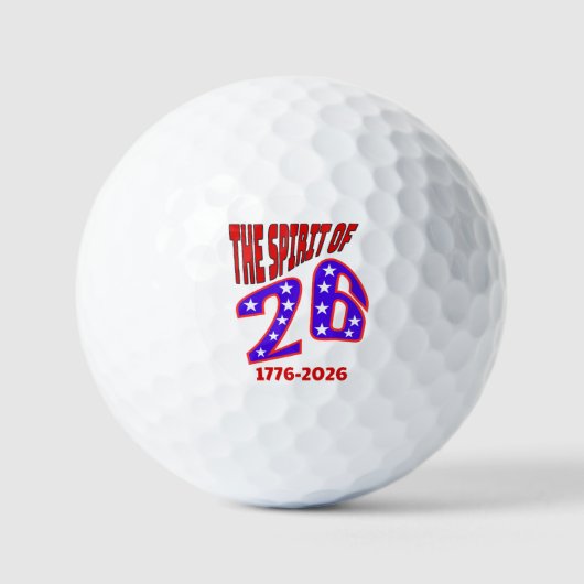 DE GEEST VAN 26 GOLFBALLEN (Voorkant)