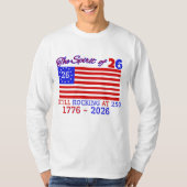 DE GEEST VAN 26: NOG STEEDS ROCKING OP 250 T-SHIRT (Voorkant)