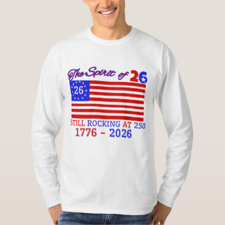 DE GEEST VAN 26: NOG STEEDS ROCKING OP 250 T-SHIRT