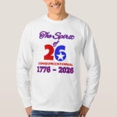 DE GEEST VAN 26: SEMIQUINCENTENNIAL T-SHIRT (Voorkant)