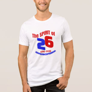 DE GEEST VAN 26: SEMIQUINCENTENNIAL Tri-Blend SHIRT
