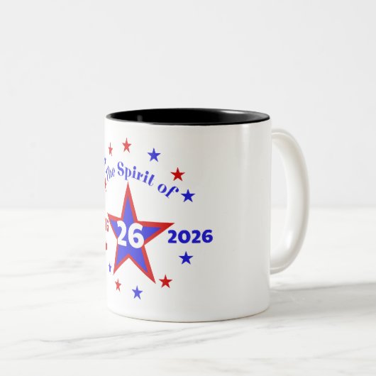 DE GEEST VAN 26 - SEMIQUINCENTENNIAL TWEEKLEURIGE KOFFIEMOK (Voorkant rechts)