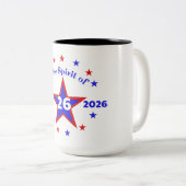 DE GEEST VAN 26 - SEMIQUINCENTENNIAL TWEEKLEURIGE KOFFIEMOK (Voorkant rechts)