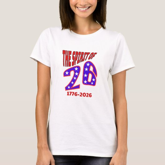 DE GEEST VAN 26 T-SHIRT (Voorkant)
