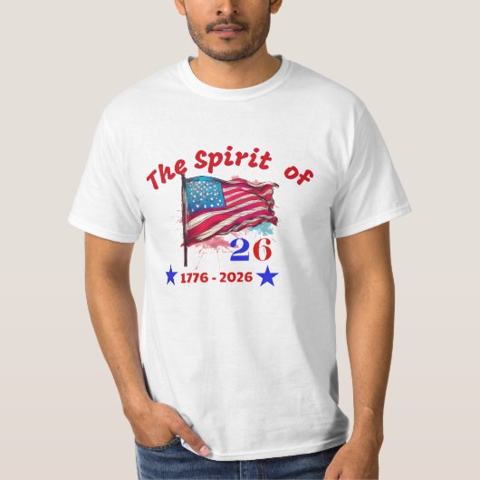 DE GEEST VAN 26 T-SHIRT (Voorkant)