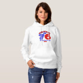 DE GEEST VAN 76: BICENTENNIAL 1976 HOODIE (Voorkant volledig)