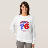 DE GEEST VAN 76: BICENTENNIAL 1976 T-SHIRT (Voorkant volledig)