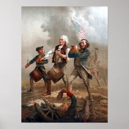 De geest van '76 door Archibald MacNeal Willard Poster