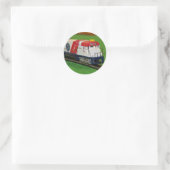 De geest van '76 ronde sticker (Tas)