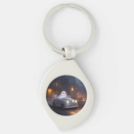 De geest van Allerheiligenavond | Een spookachtige Sleutelhanger