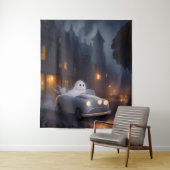 De geest van Allerheiligenavond | Een spookachtige Wandkleed (In situ)