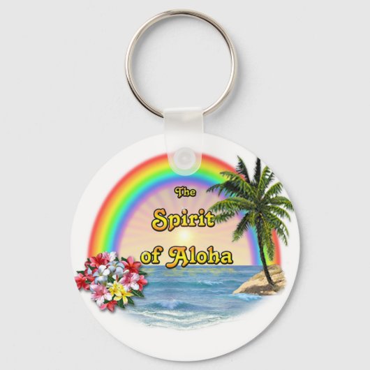 De geest van Aloha Sleutelhanger (Voorkant)