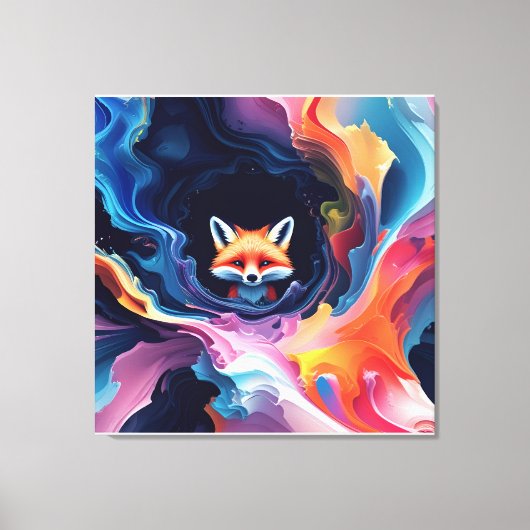 De geest van Aurora Canvas Afdruk (Voorkant)