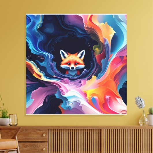 De geest van Aurora Canvas Afdruk (Insitu (Woonkamer))