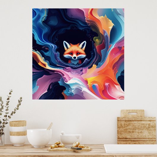 De geest van Aurora Poster (Keuken)