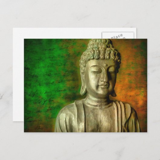 De geest van Boeddha Briefkaart (Voorkant / Achterkant)