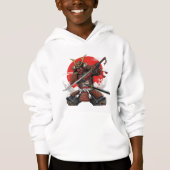 De geest van Bushido Hoodie (Voorkant)