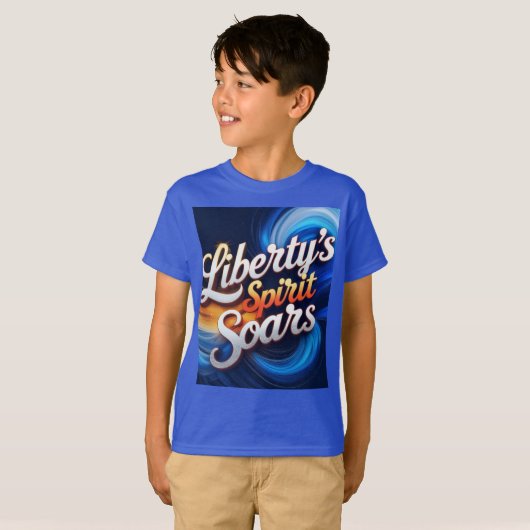 De geest van de bibliotheek stijgt t-shirt (Voorkant volledig)