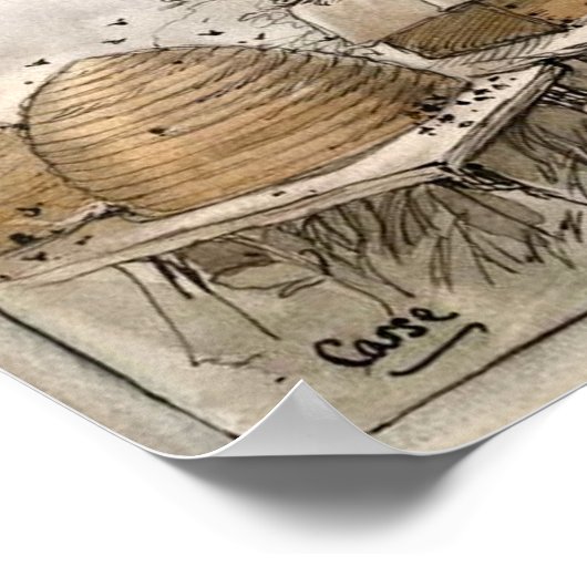 "De geest van de bijenkorf" Poster (Hoek)