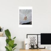De Geest van de Bloem - collagekunst Poster (Thuiskantoor)
